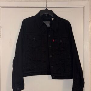 Levi's Charcoal Denim Jacket